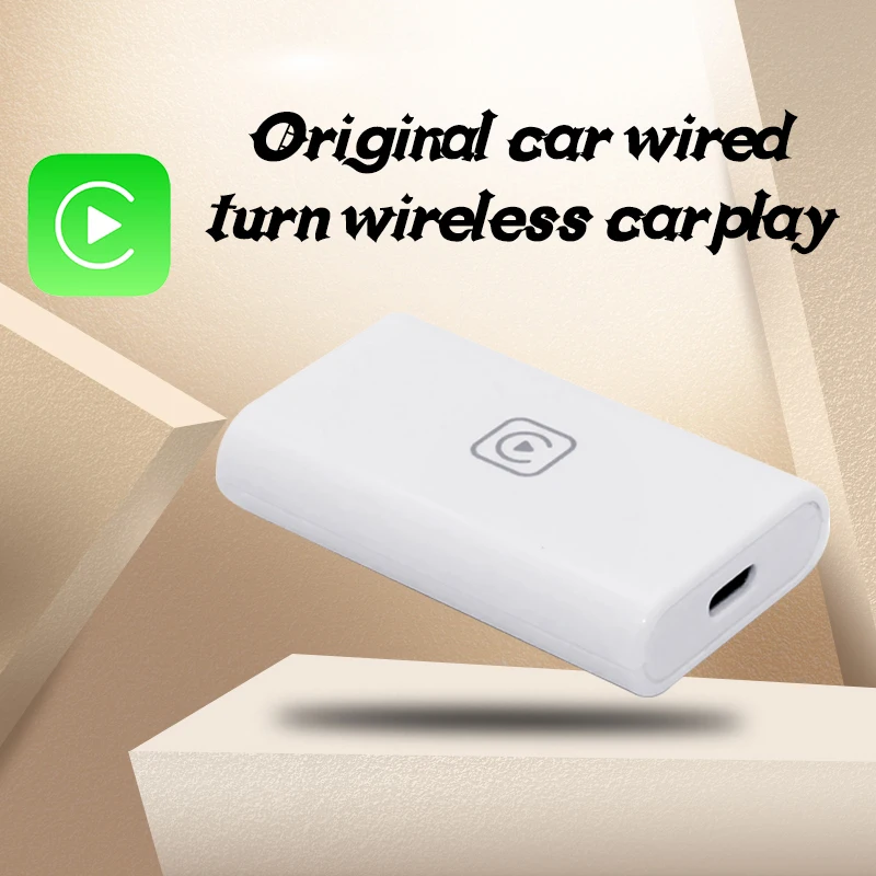 Smart CarPlay Box Carpaly Модул P3819 Bluetooth 5,0 Безжичен Type-C Поддръжка на Siri Двойна WiFi Поддръжка на Wi-Fi интернет Приложение за Оригиналната Кола Изображение 1