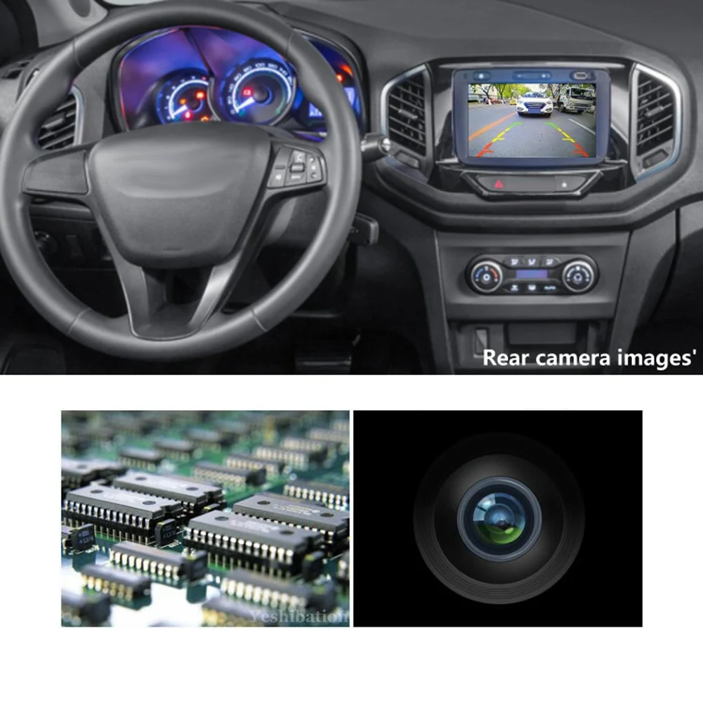 Автомобилна Камера за обратно виждане, Парковочная Камера за Задно виждане за Lada визуален контрол 2015 2016 2017 2018 2019 BA3 визуален контрол Изображение 2
