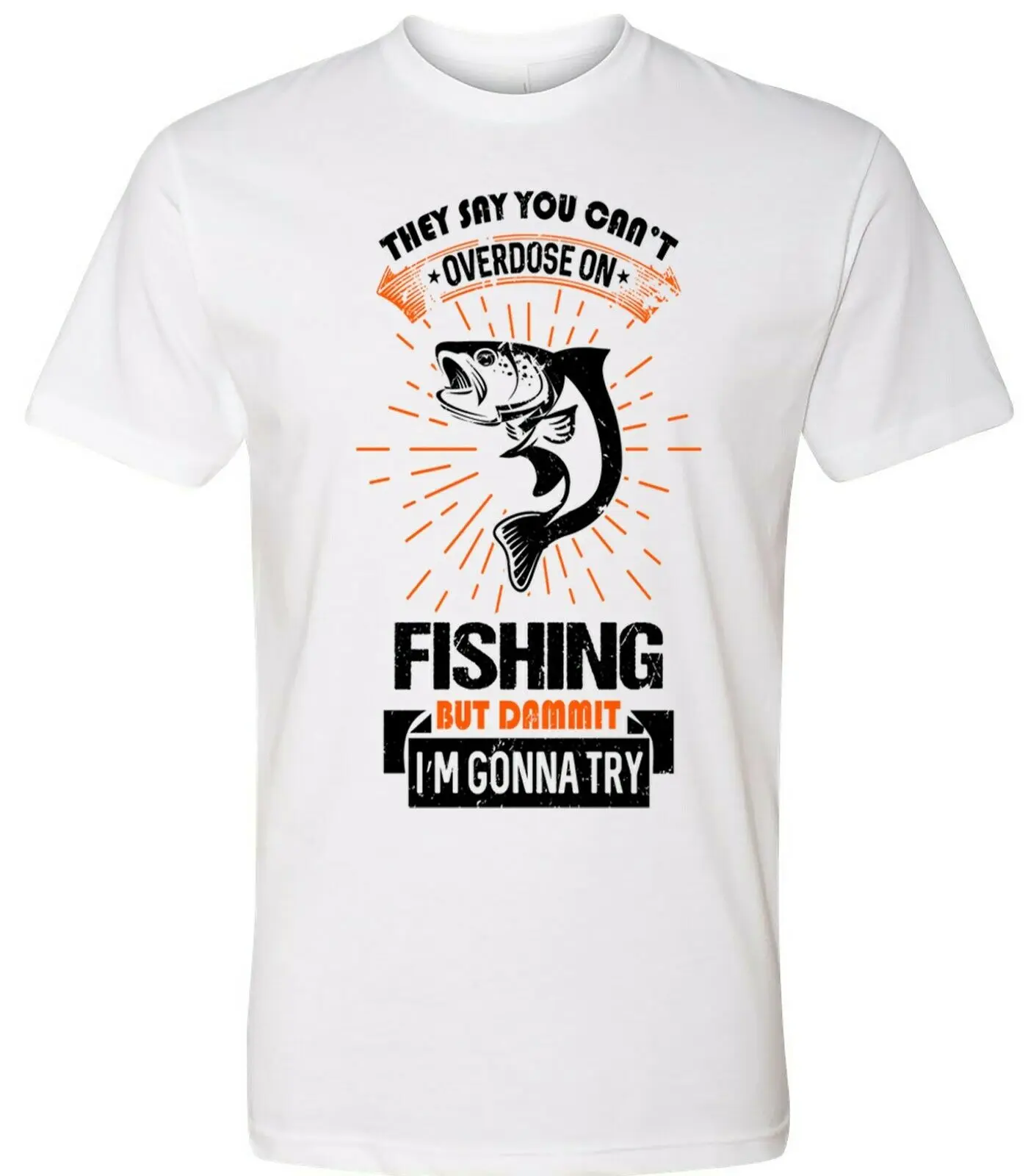 Риболов Забавен Риза Сарказъм Рибар Хоби Хумор Риболов Предозиране на Мъжки Ризи 100% Памук Ежедневни Тениска Свободен Топ Размер S-3XL Изображение 3
