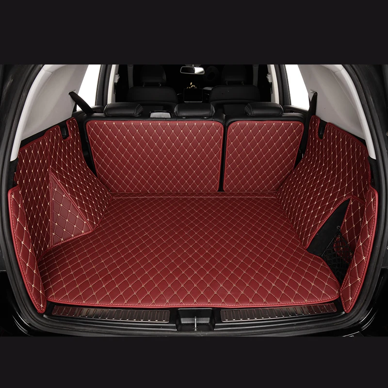 Здрав Обичай Кожена Цветен Авто Подложка За Багажника на Mazda CX-5 KE 2012-2016 KF 2017-2022 Авто Аксесоари За Мокети Syling Вътрешна Част Изображение 2