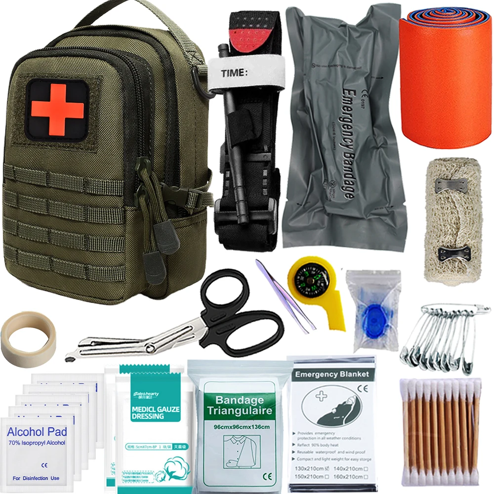 Външна Медицинска Чанта за Преносим Комплект за Първа Помощ Тактически MALL Аксесоари Джобове За Съхранение на Военната Тактическа Чанта Изображение 0
