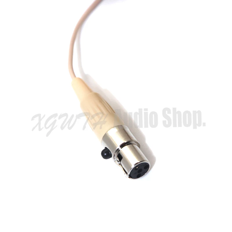 Xgwth Слушалки и Микрофон, Mini 4 Пинов XLR TA4F Ненасочено Кондензаторен Микрофон Безжична Система на Предавателя Shure Bodypack Изображение 4