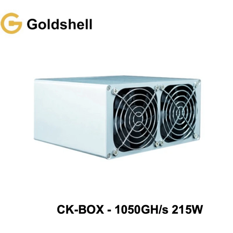 Безплатна доставка на Оригинален Нов Goldshell CKBOX 1050 Ghz/сек. ± 5%|215 W ± 5%|0,2 W/Г Nervos Мрежата на миньор с опция за захранване 750 W Изображение 1