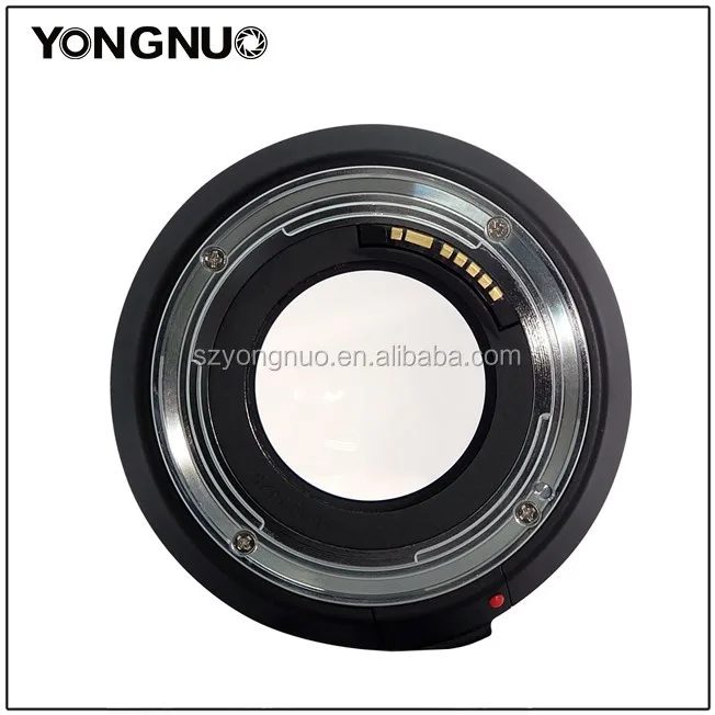 Стандартен обектив с фокусно разстояние Yongnuo YN85mm F / 1.8 AF /MF за цифров огледално-рефлексен фотоапарат Canon Изображение 3