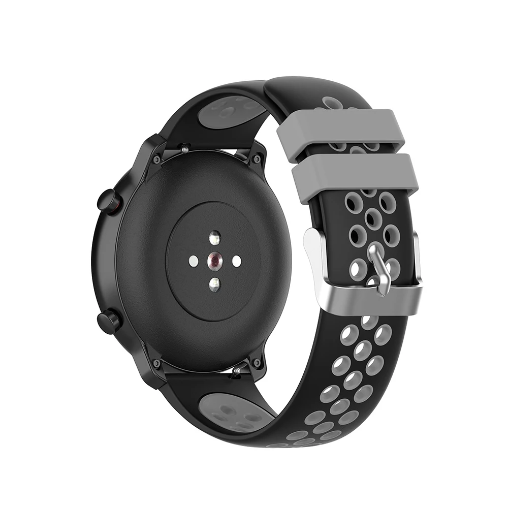 Силиконов Ремък За Xiaomi Mi Watch Цветен Smart-watchband Подмяна 22 мм и Каишка За Часовник Huami Amazfit GTR 2 GTR2 2Д Изображение 1